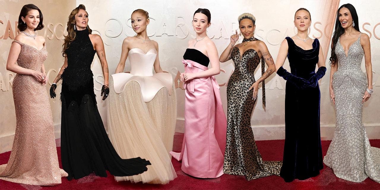 Oscar'ın yıldızları: Kırmızı halıda nefes kestiler