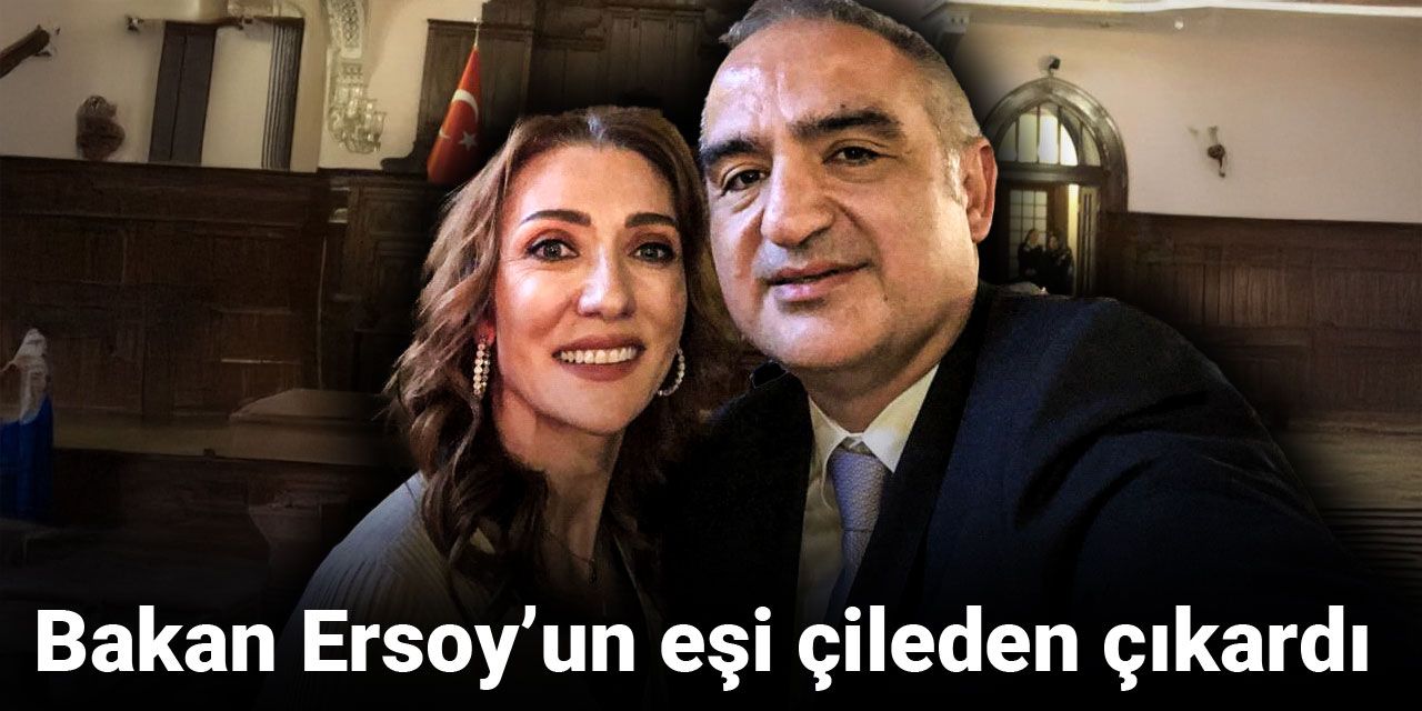 Bakan Ersoy'un eşi çileden çıkardı