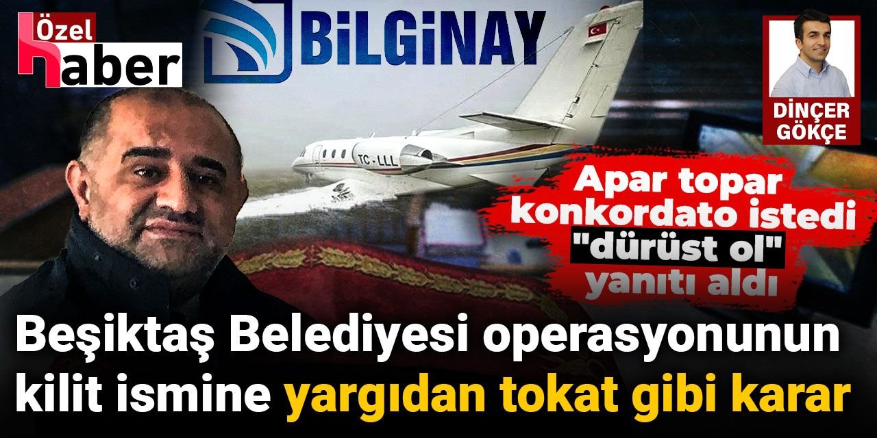 Beşiktaş Belediyesi operasyonu ile gündeme gelen şirketin konkordato talebini mahkeme geri çevirdi