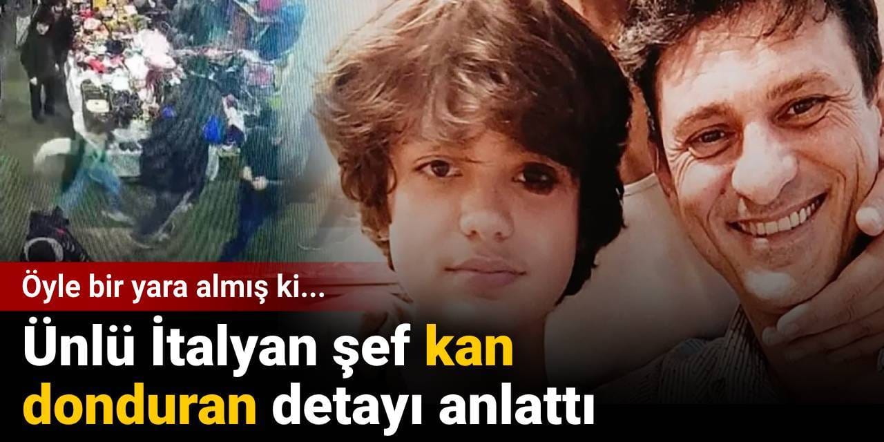 Ünlü İtalyan şef kan donduran detayı anlattı: Öyle bir yara almış ki