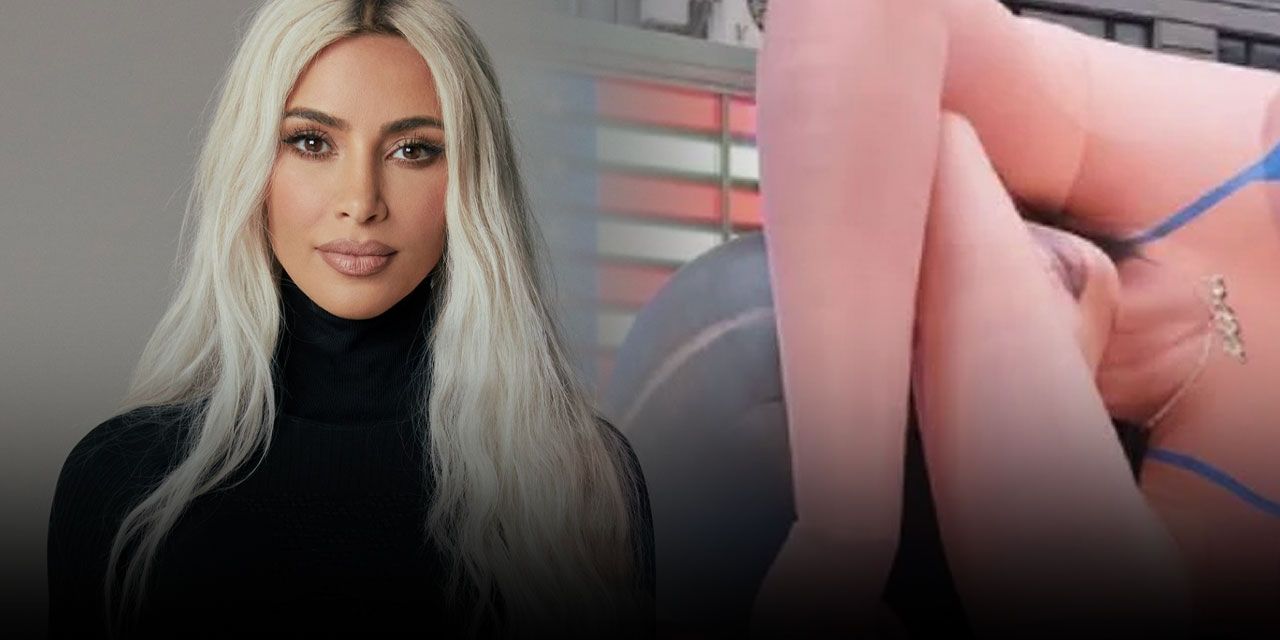 Bikinili Kim Kardashian Times Meydanı’nı ele geçirdi: Tam 18 metre!