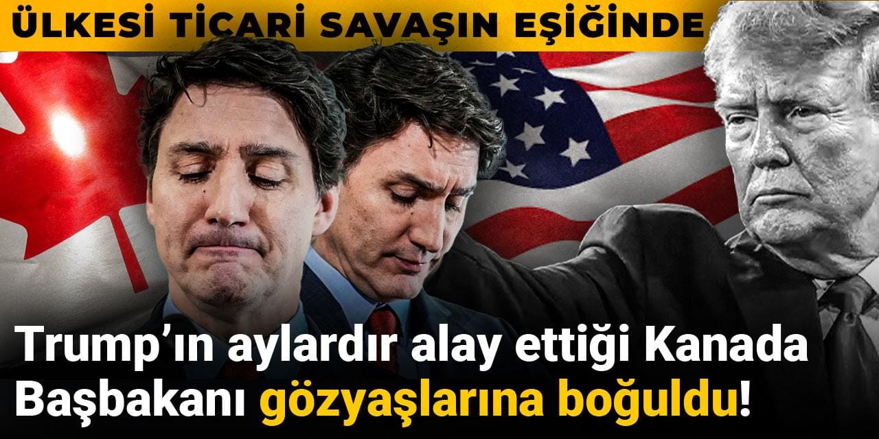 Trump’ın aylardır alay ettiği Kanada Başbakanı gözyaşlarına boğuldu!