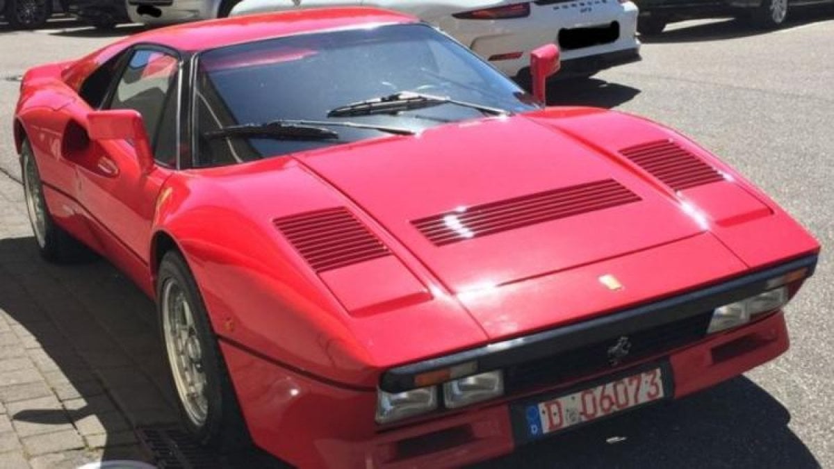13 milyon TL'lik nostaljik Ferrari çalındı
