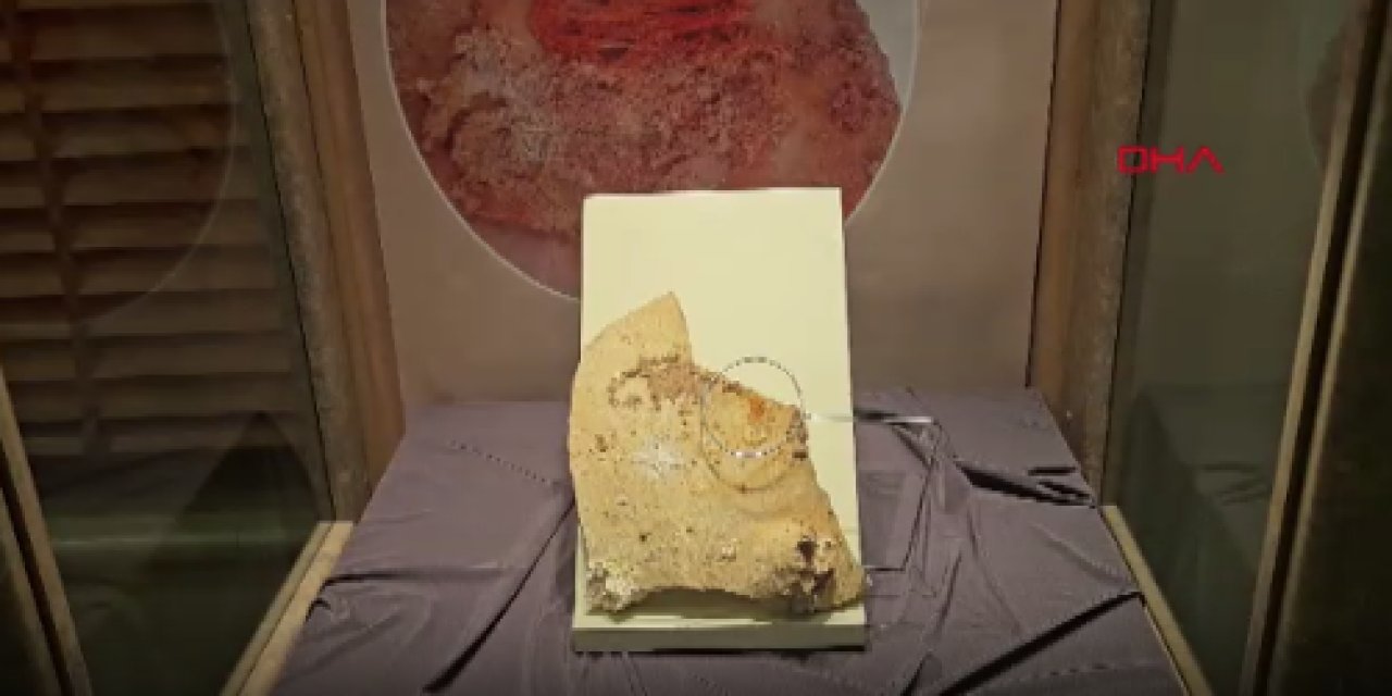 Bu kumaş parçası tam 3 bin 500 yıllık!