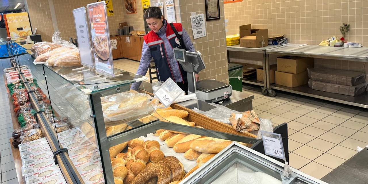 Fırın, pastane ve marketlerde ramazan denetimi yapıldı