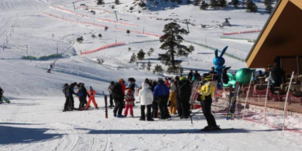 Facianın yaşandığı Kartalkaya’da kayak sezonu kapandı