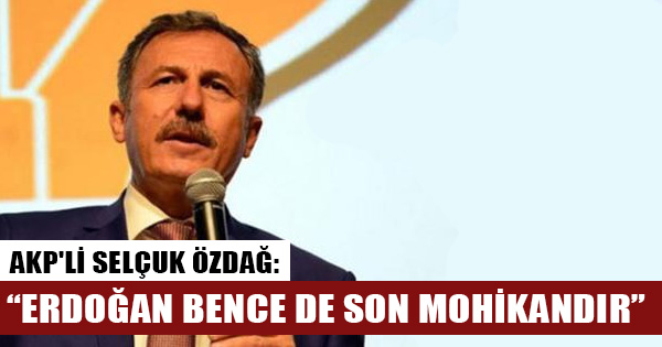 AKP'li Selçuk Özdağ: Erdoğan bence de son Mohikandır