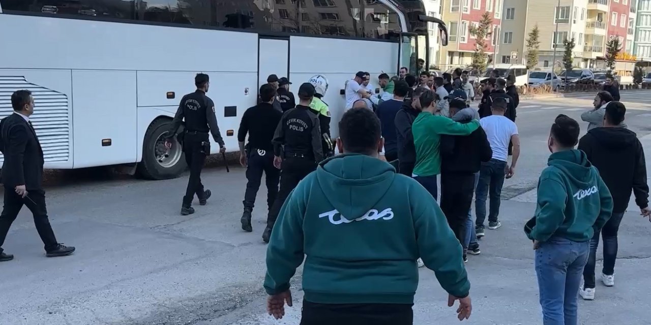Bursaspor maçı bitti ortalık karıştı