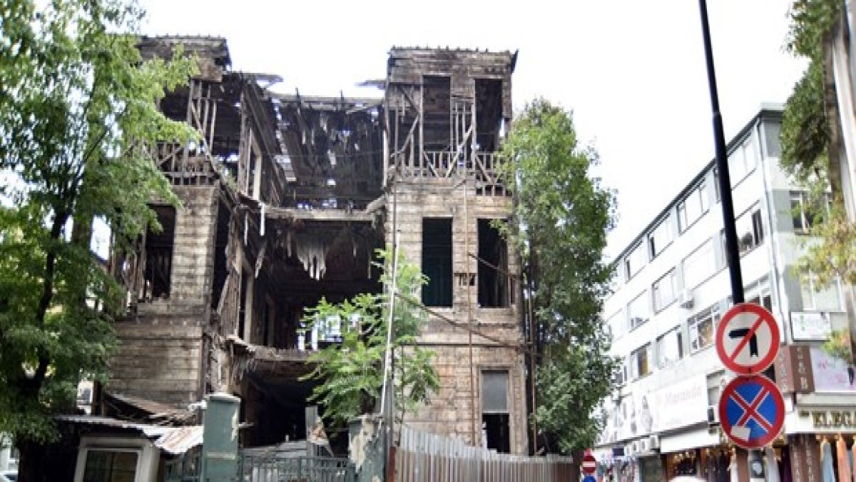 "Pembe Köşk"ün yerine otopark geldi