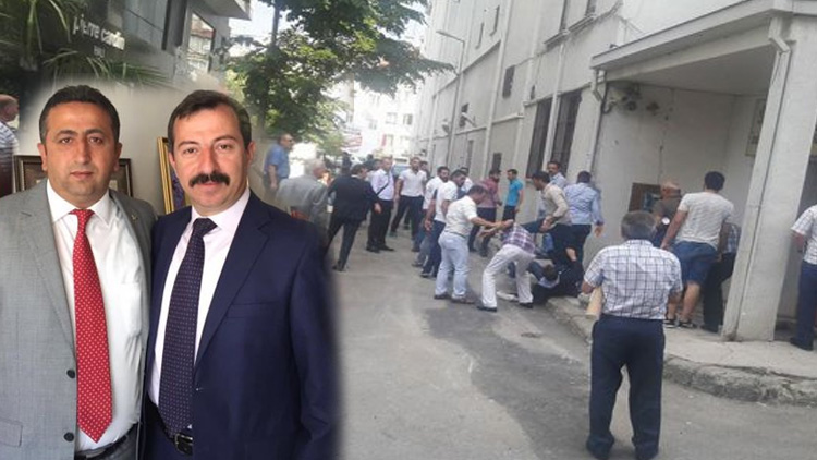 MHP'nin Bursa'da seçilmiş son İl Başkanları Yılmaz ve Toktaş'a çirkin saldırı
