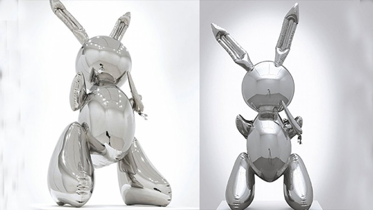 "Tavşan" heykeline rekor fiyat! Tam 546 milyon TL'ye satıldı