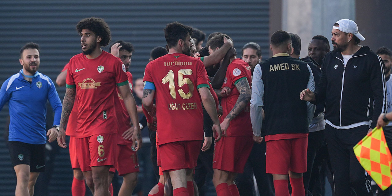 Amedspor son anda başardı