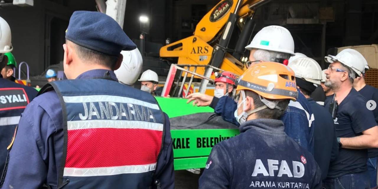 Fabrika işçisi feci şekilde can verdi