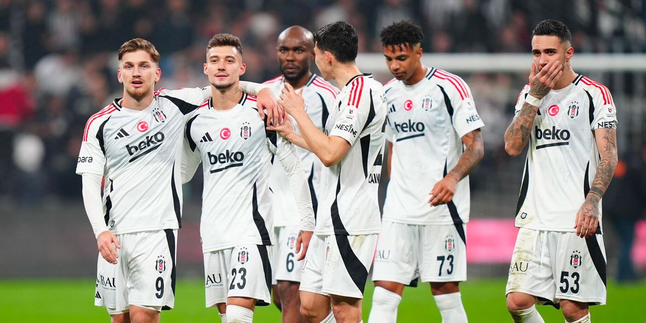 Beşiktaş'ın Gaziantep FK maçı ilk 11'i belli oldu