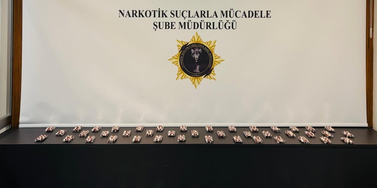 Samsun'da uyuşturucu oparasyonu: 2 gözaltı
