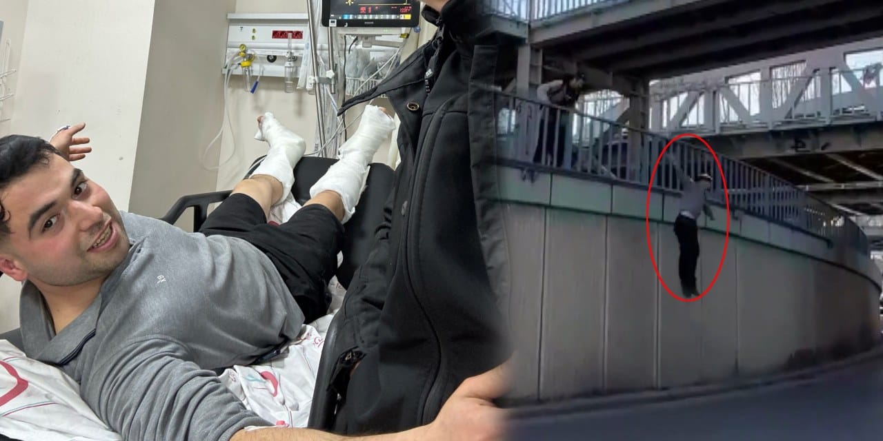 Sosyal medya uğruna iki bacağını kırdı