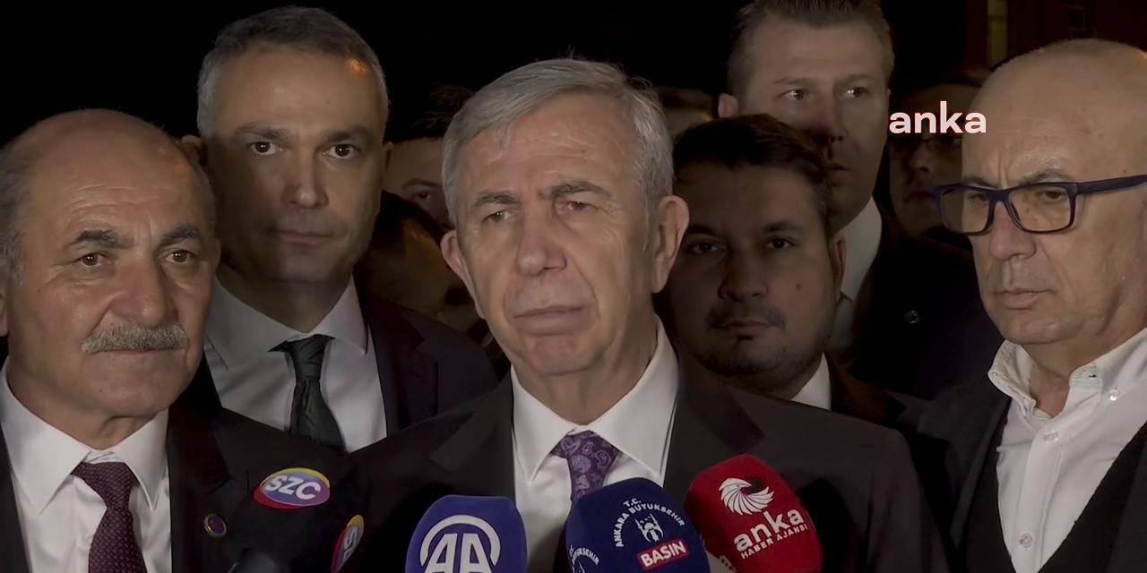 Mansur Yavaş: YPG’nin silah bırakması gibi şeyleri duymadık