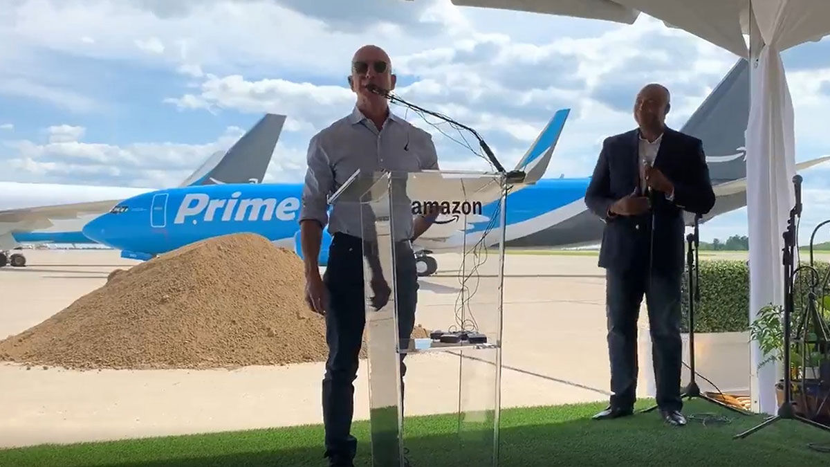 Amazon, kendi havaalanını inşa ediyor