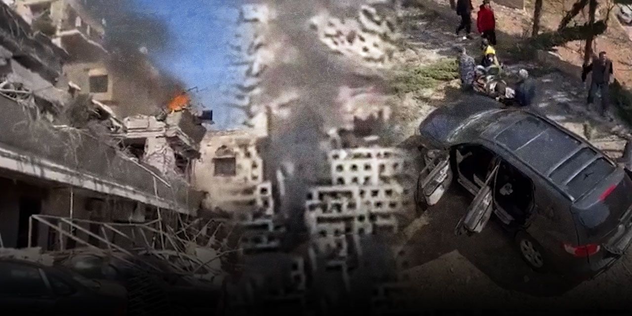 İsrail Şam'ı vurdu