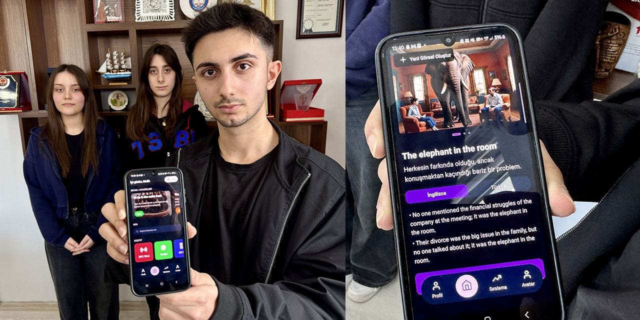 Trabzonlu öğrencilerin yapay zeka projesi TÜBİTAK birincisi oldu!