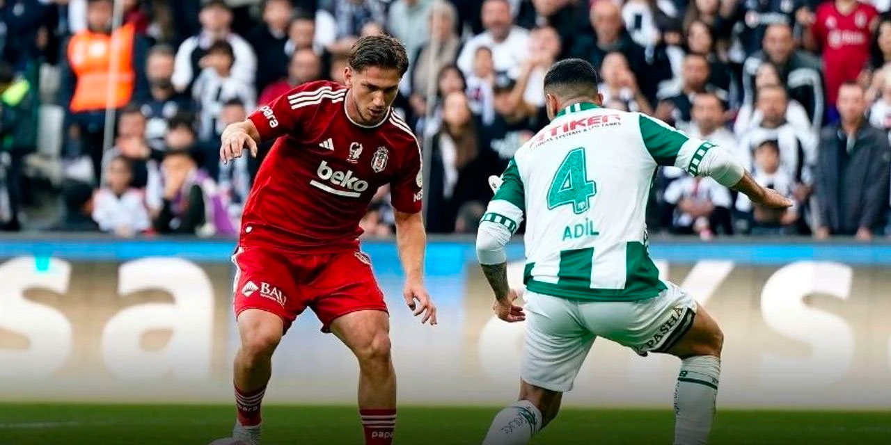 Beşiktaş maçında kırmızı kart