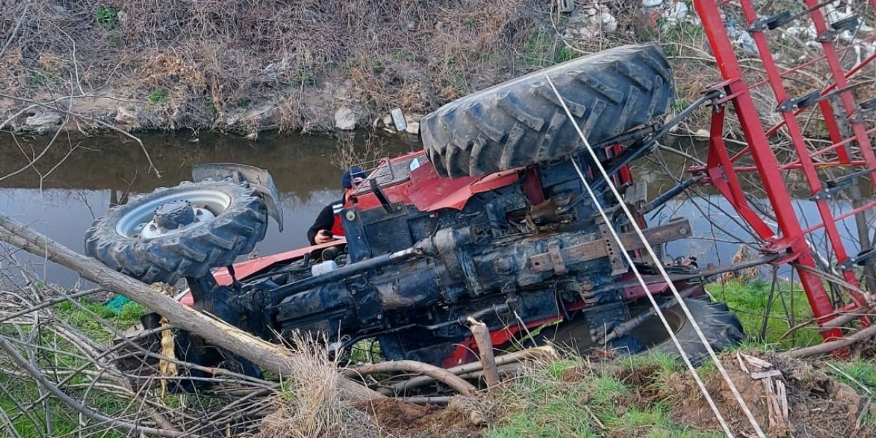 Balıkesir'de traktör kazasında bir can kayıp