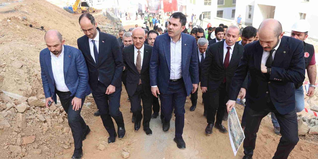 Bakan Kurum, kentsel dönüşüm sözü verdi