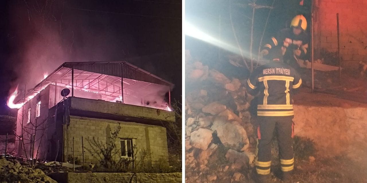 3 çocuk babasıydı, feci yangında can verdi