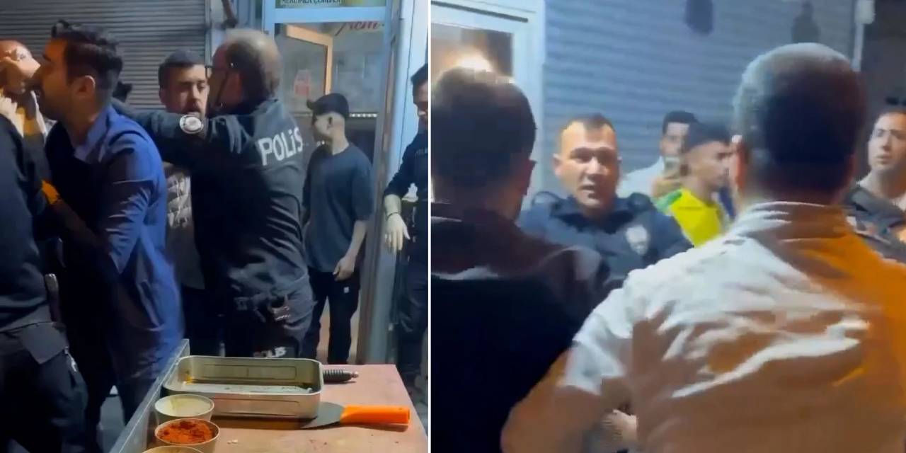 Kendilerini uyaran polislere saldırdılar