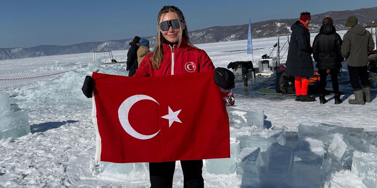 Farkındalık için buz altı dalışı yapacak