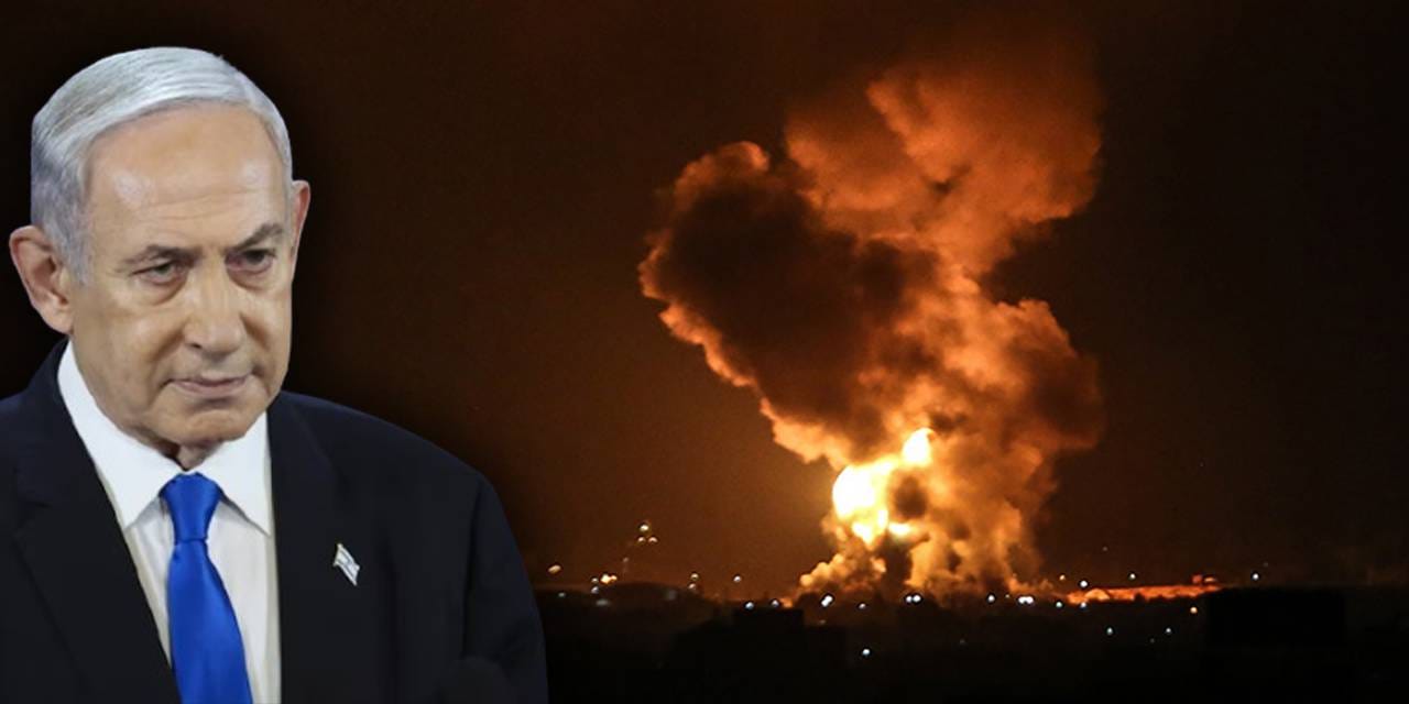 İsrail ordusu Suriye'nin güneyine bomba yağdırdı