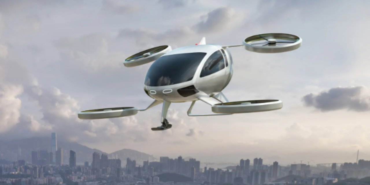 İngiltere'de uçan taksi hizmetinin başlatılmasıyla 80 dakikalık yolculuk 8'e düşecek