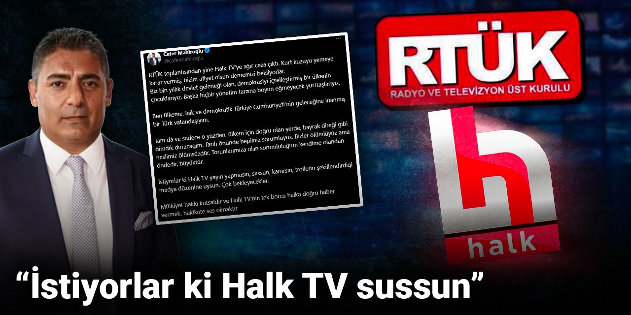 Halk TV'ye İmamoğlu cezası