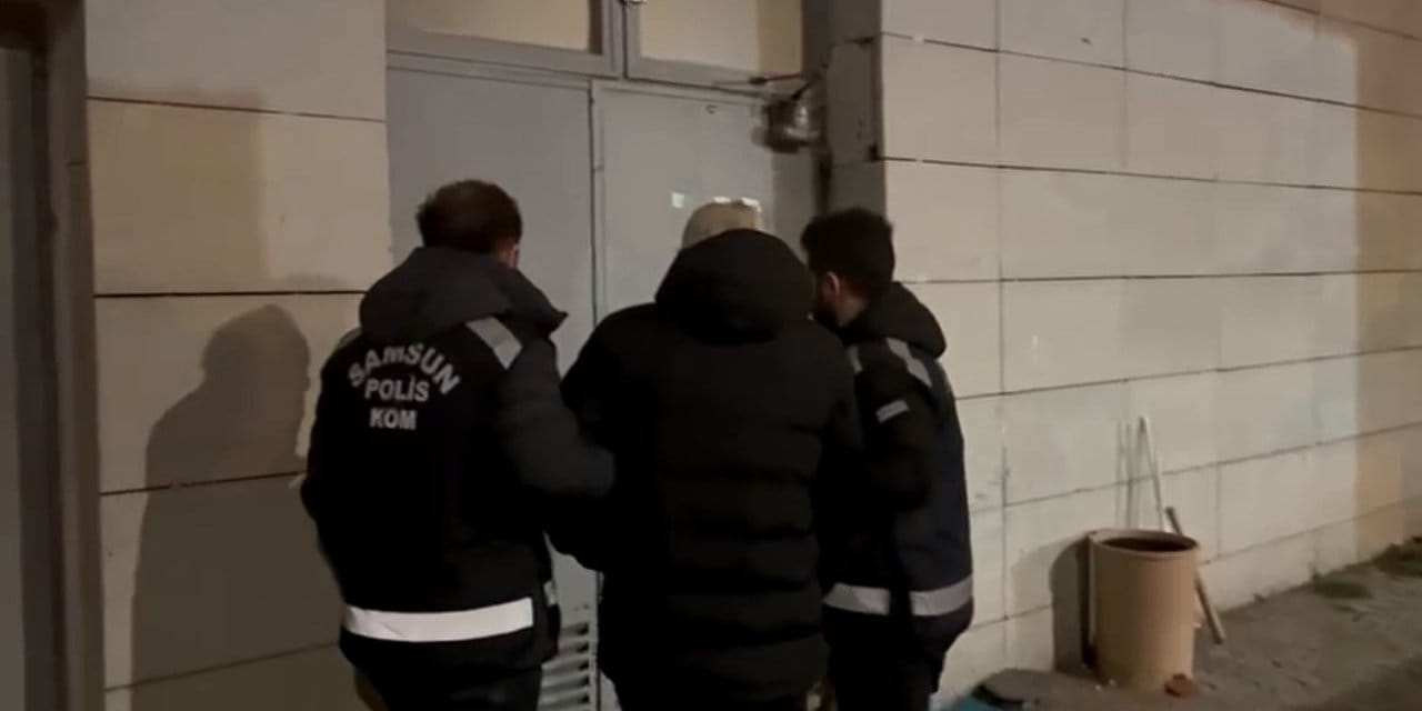 Interpol'ün aradığı suçlu Atakum'dan çıktı