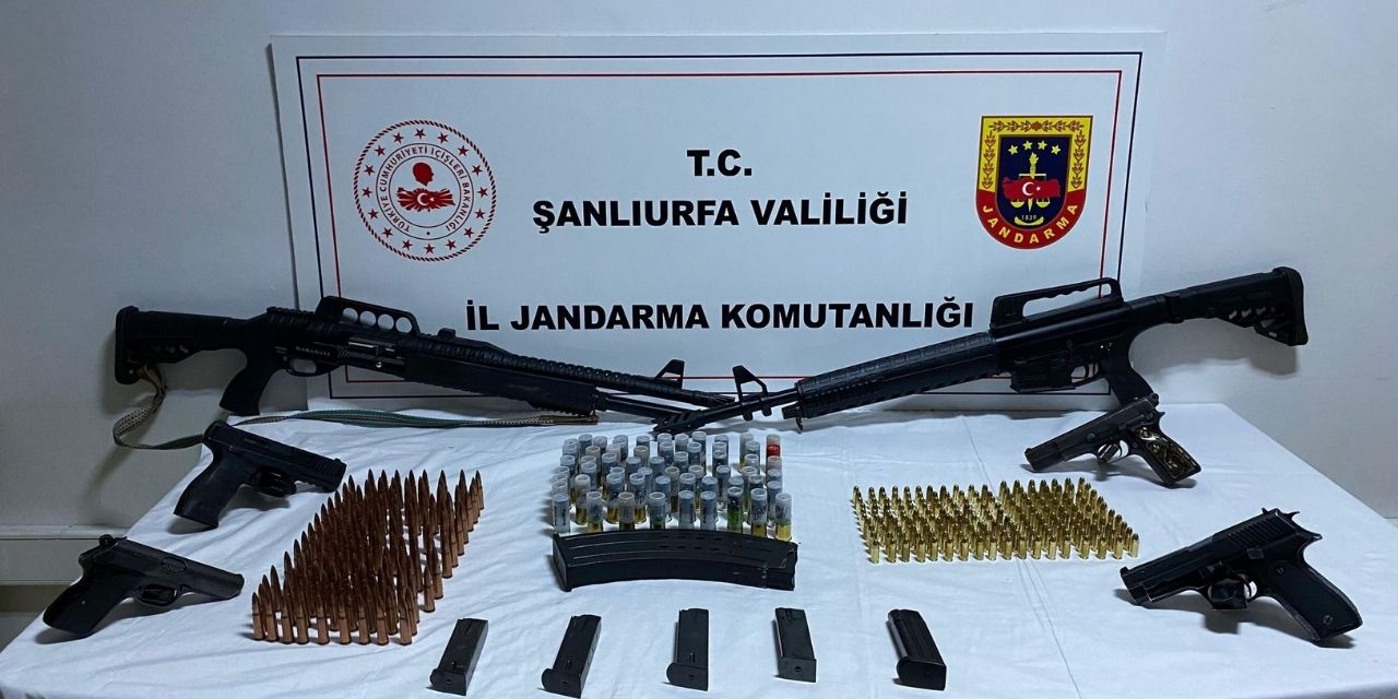 Uyuşturucu ve silah operasyonu: 5 gözaltı