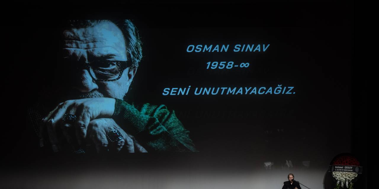 Osman Sınav'ın için AKM'de tören: İmirzalıoğlu gözyaşlarını tutamadı
