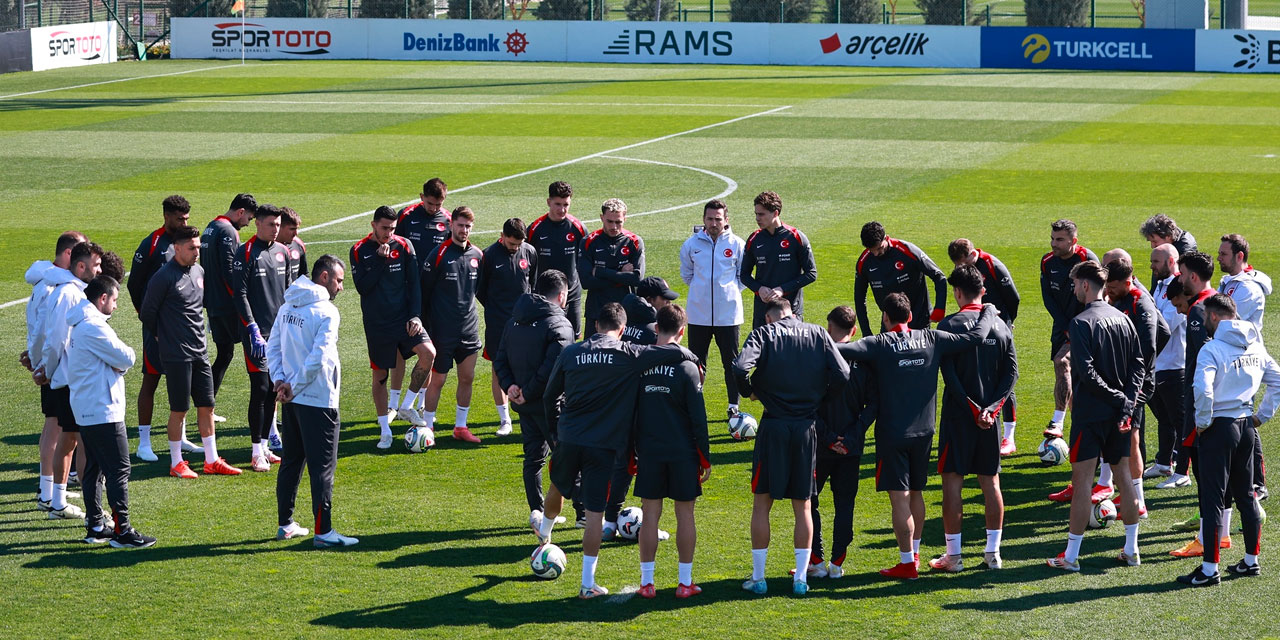 Milli takım Macaristan maçı öncesi sadece yürüdü