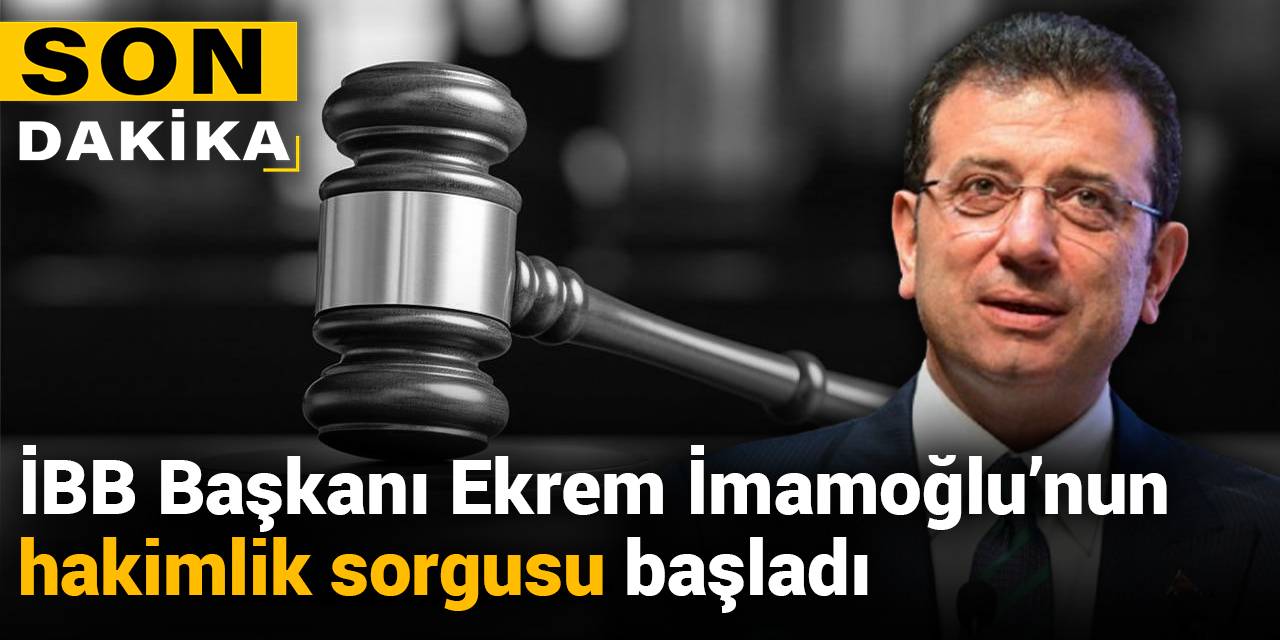 Son Dakika | Savcılıktan Ekrem İmamoğlu'na tutuklama talebi