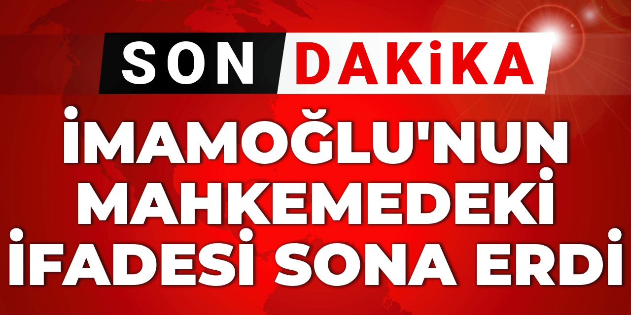 Son Dakika | İmamoğlu'nun hakimlik sorgusu bitti