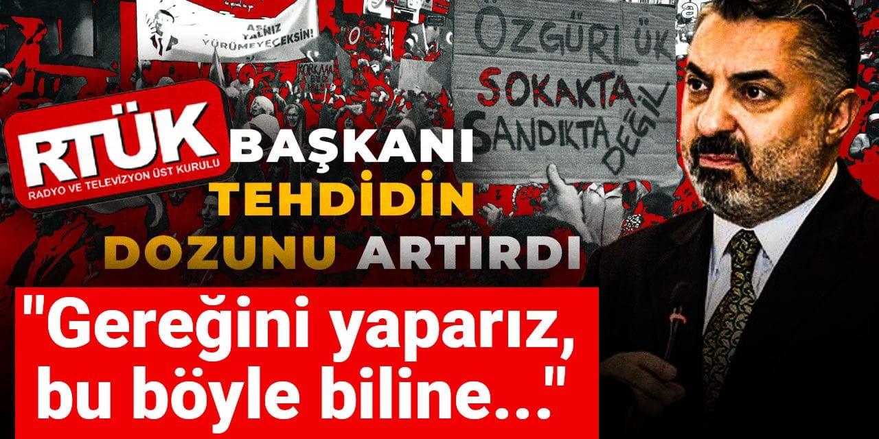 RTÜK Başkanı tehdidin dozunu artırdı: Gereğini yaparız! Bu böyle biline