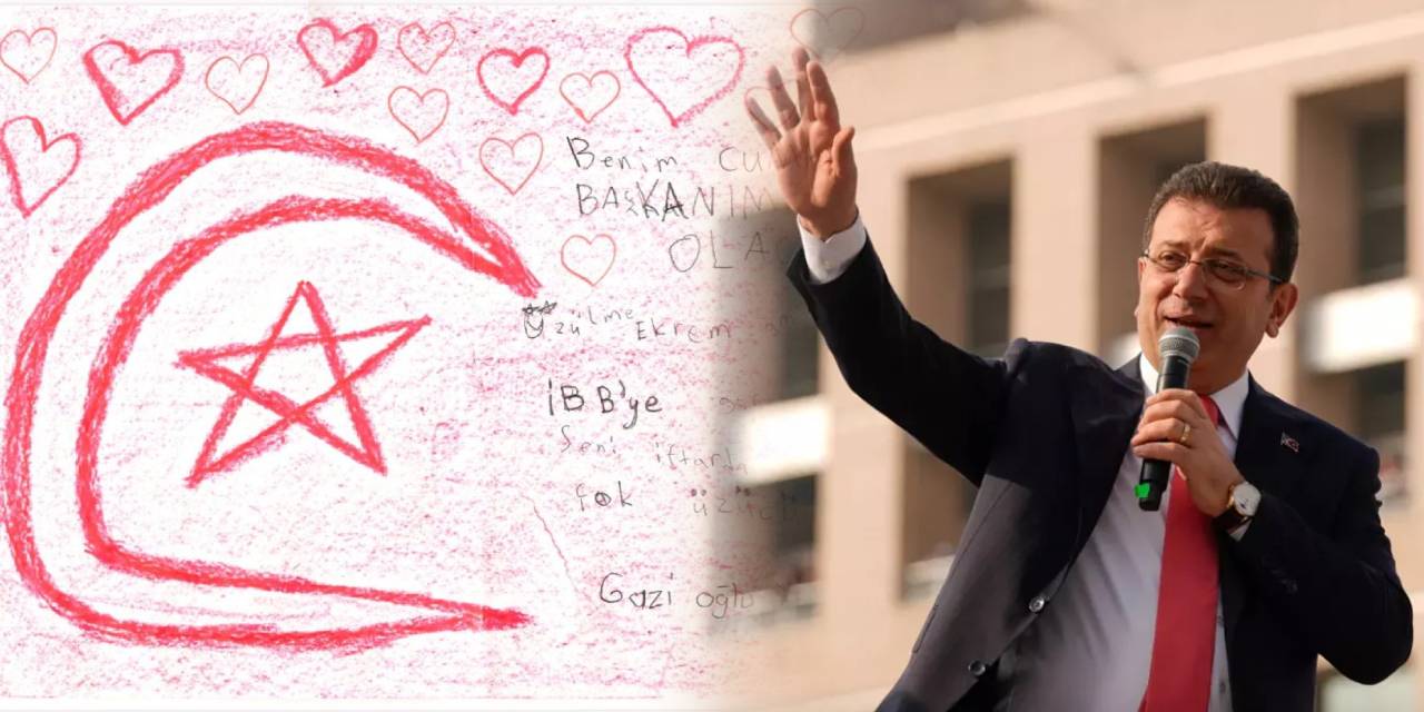 Gazi çocuğundan Silivri'deki İmamoğlu'na mektup