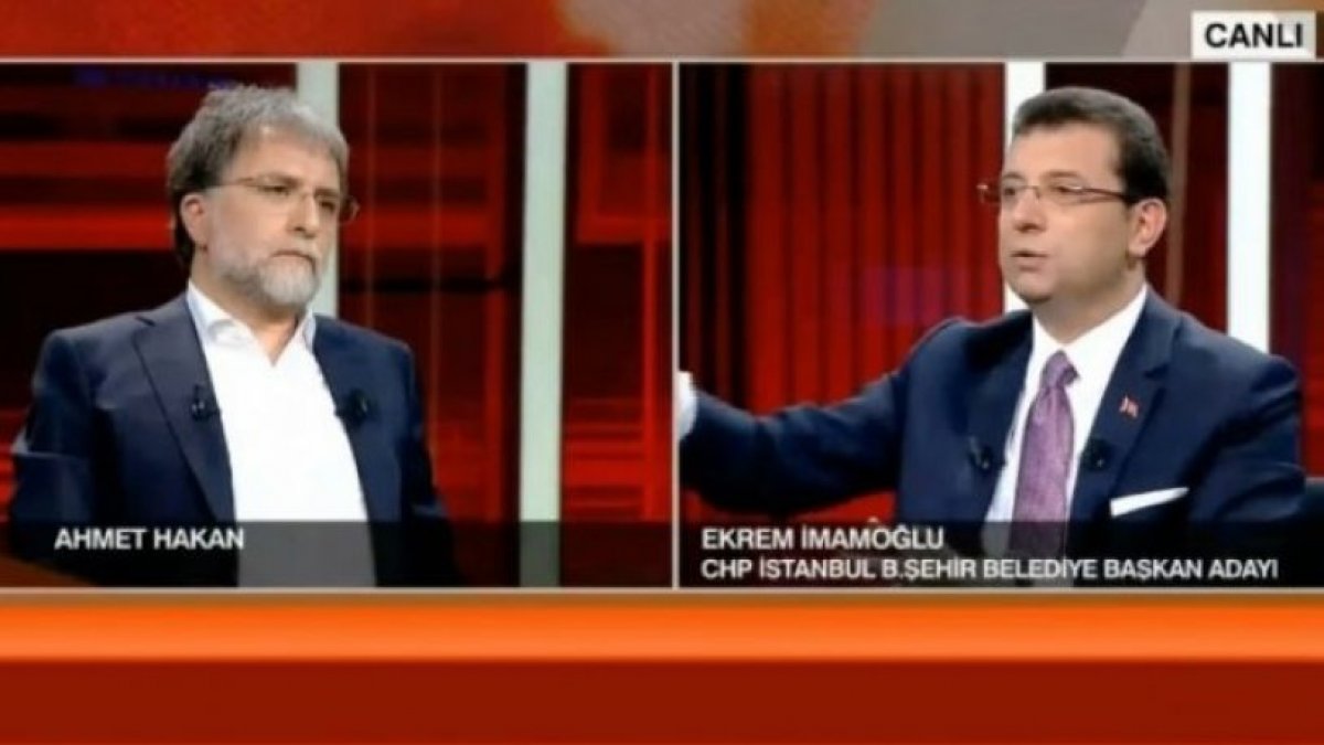 Ahmet Hakan, İmamoğlu yayınını kesmişti: CNN Türk'ten açıklama geldi