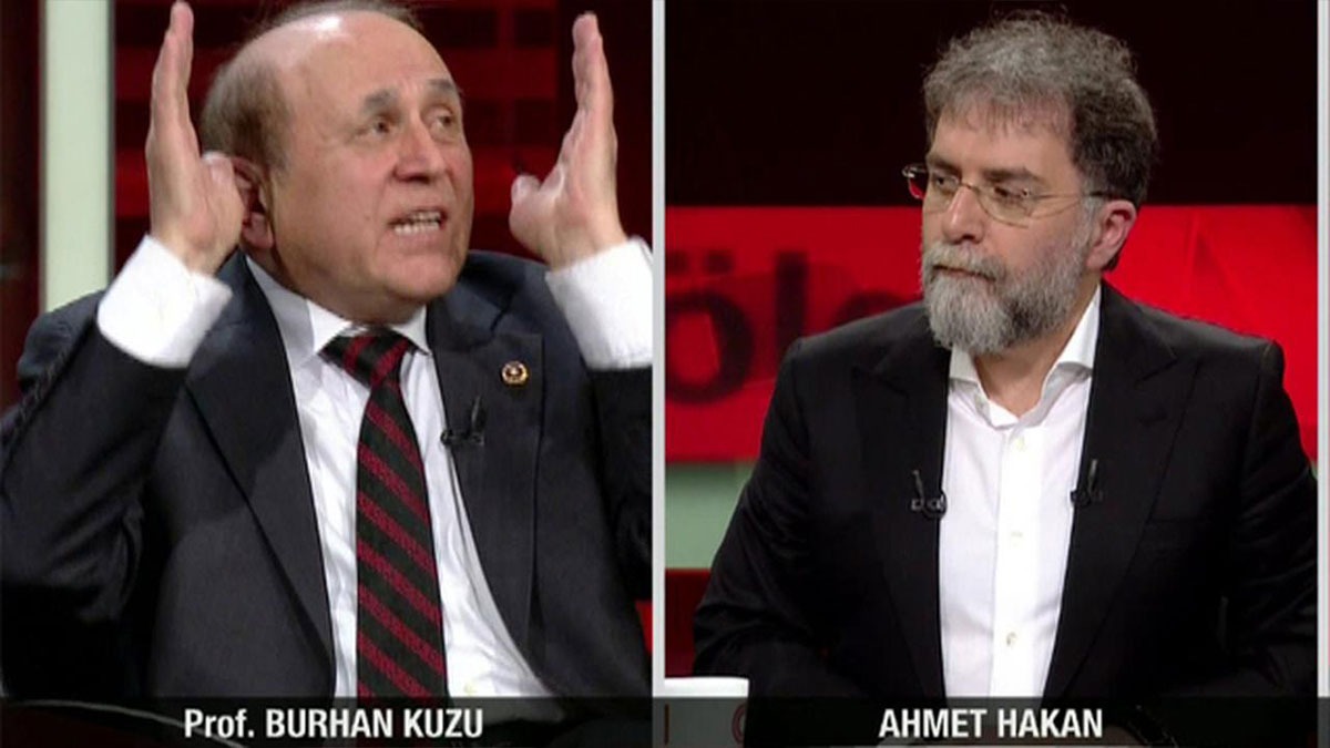 Burhan Kuzu'dan Ahmet Hakan'a amansız övgü