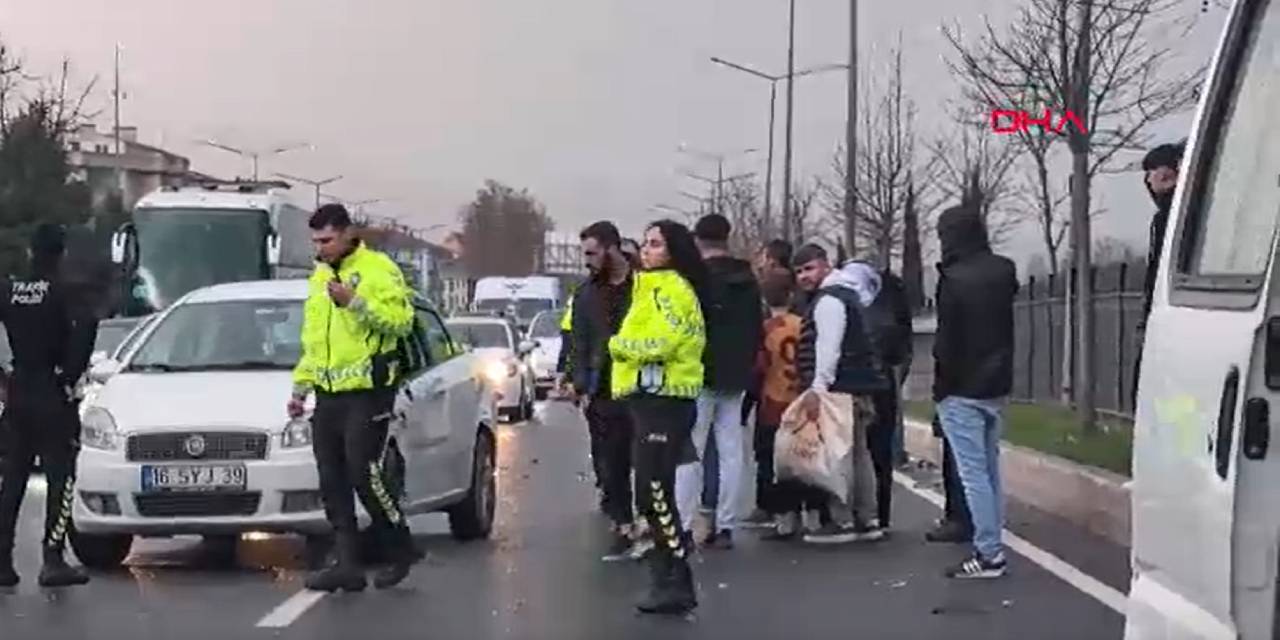 Bursa'da zincirleme kaza: 4 yaralı