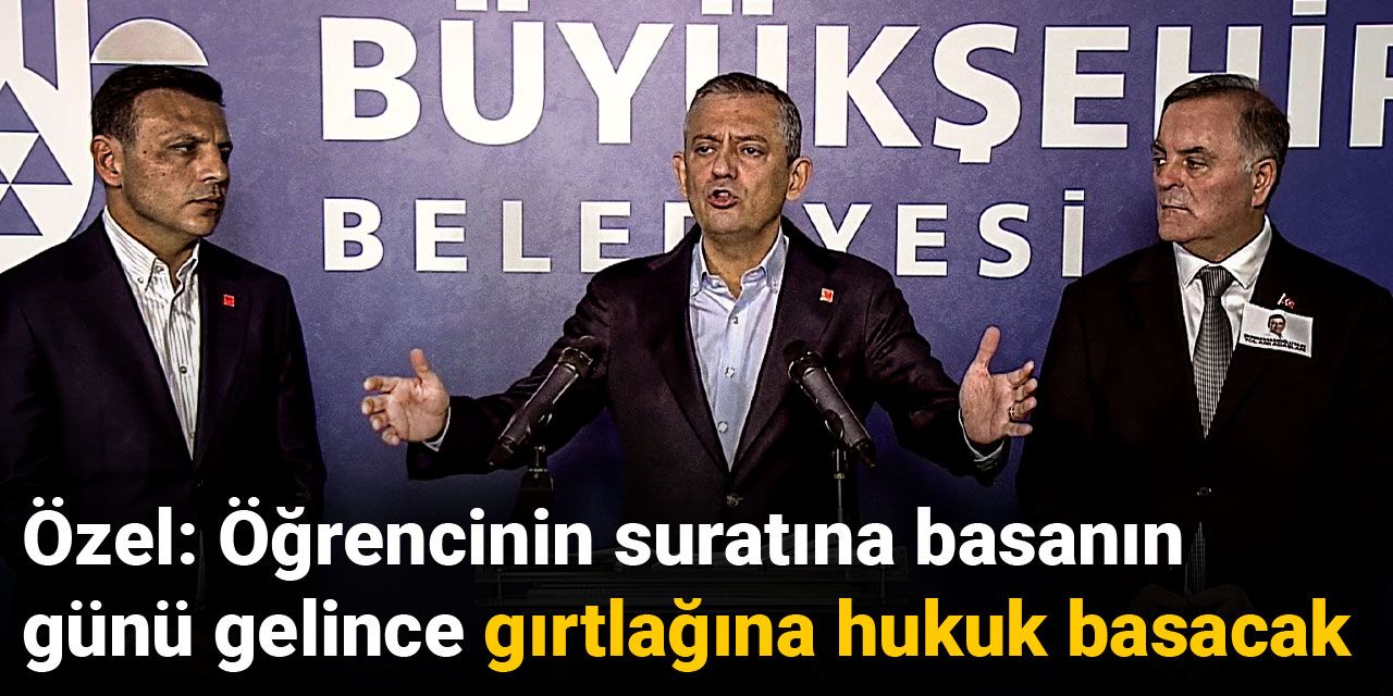 Özel: Öğrencinin suratına basanın günü gelince gırtlağına hukuk basacak