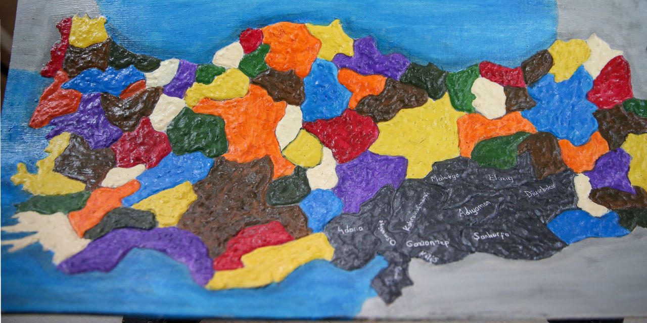 Depremzede kadınlardan duygulandıran sergi