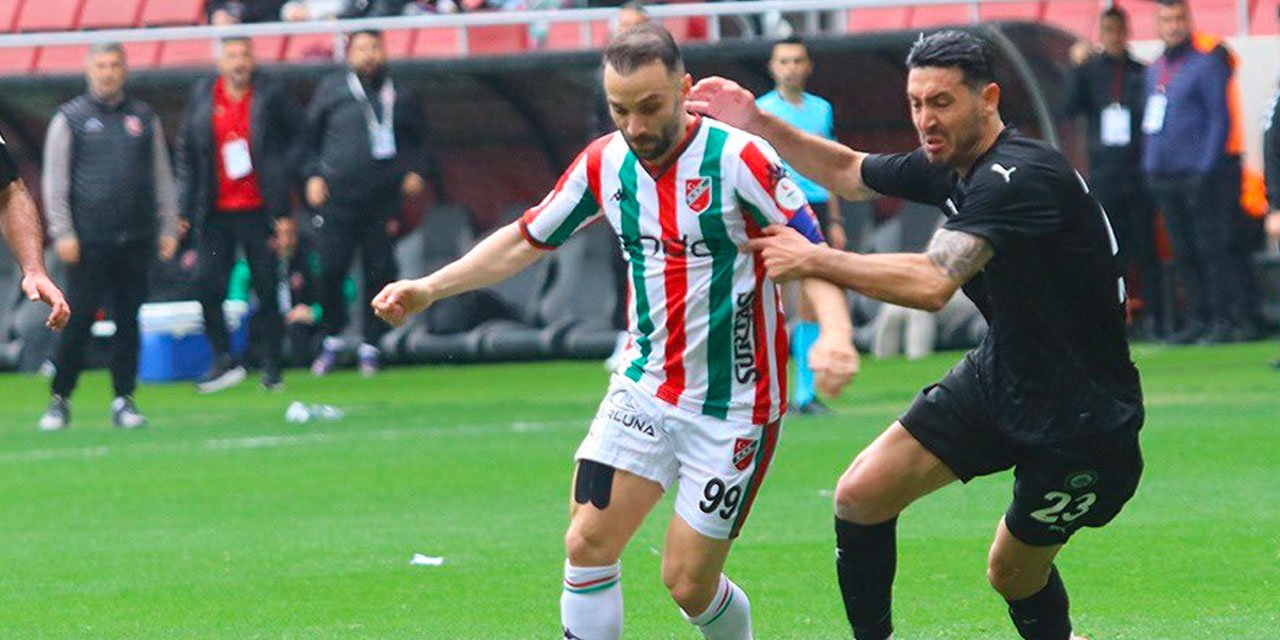 Karşıyaka yarım deste gol attı