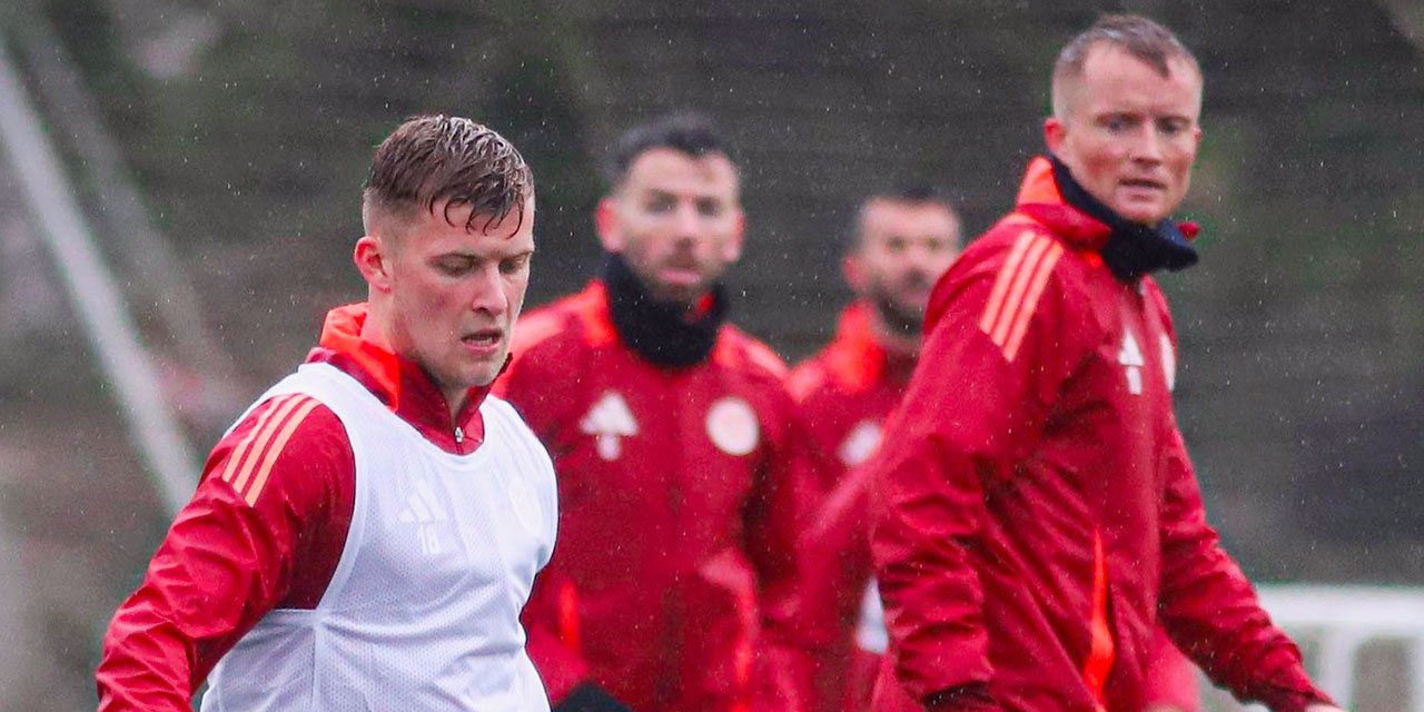 Antalyaspor yağmur altında hazırlandı