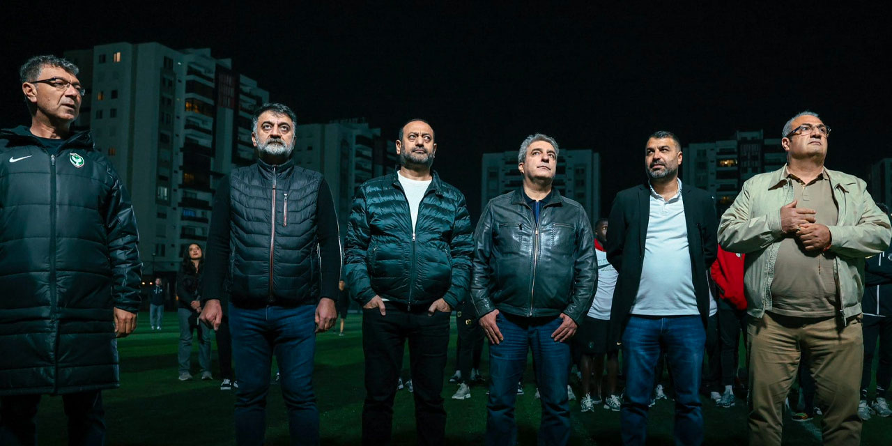 Amedspor antrenmanına akşam baskını