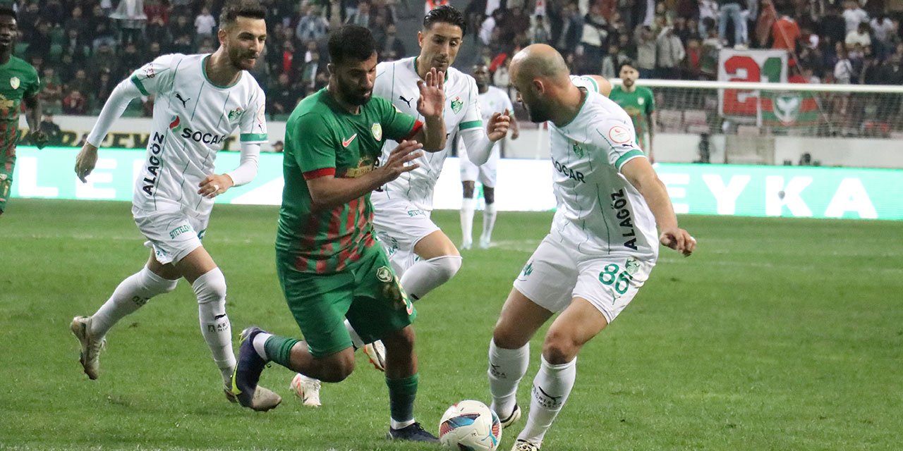 Amedspor maçı başladığı gibi bitti
